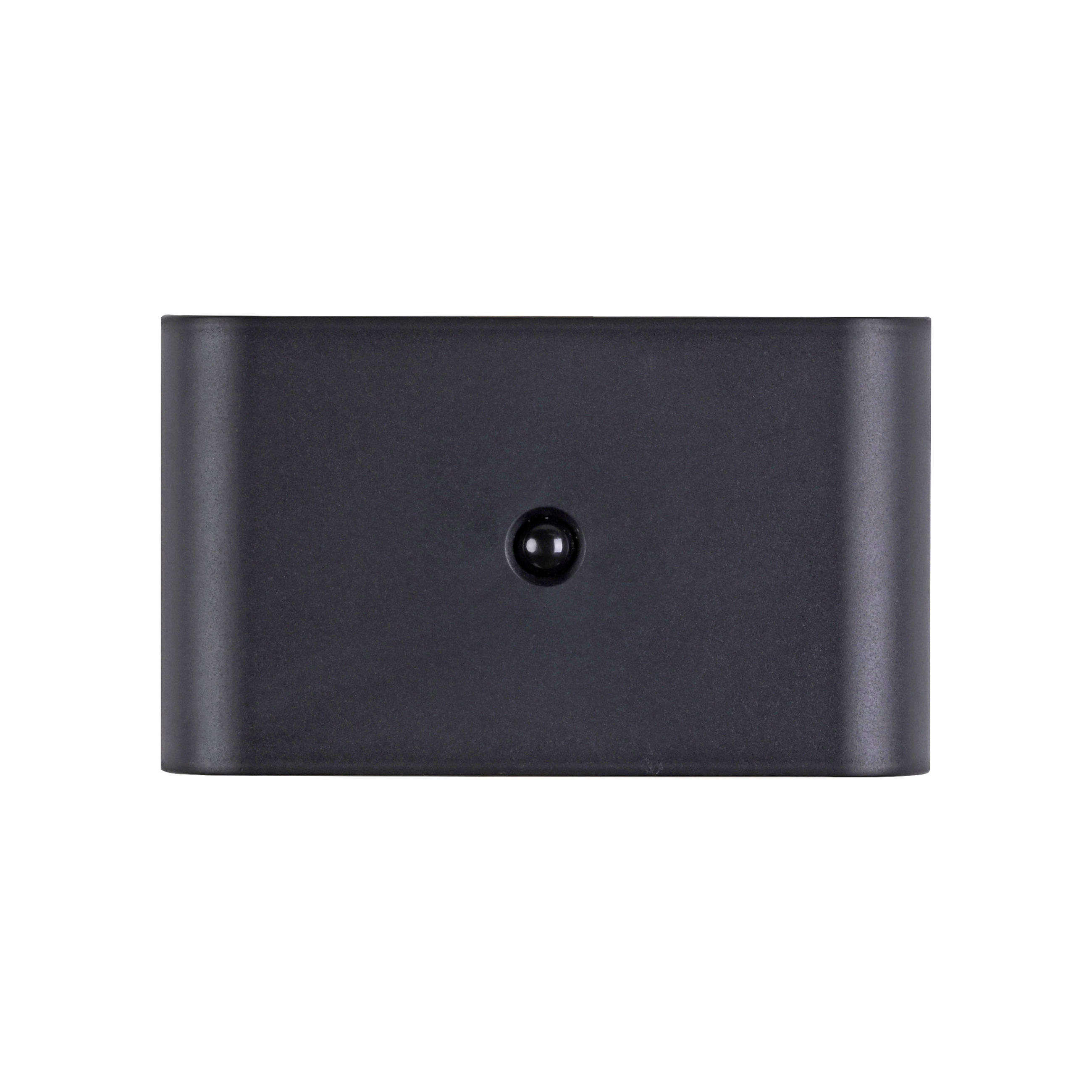 AKKU-WANDLEUCHTE 16/6,5/9,5 cm   - Schwarz, Design, Kunststoff/Metall (16/6,5/9,5cm)