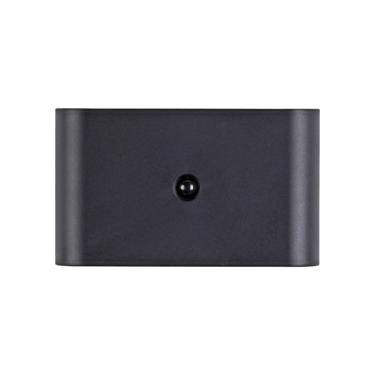 AKKU-WANDLEUCHTE 16/6,5/9,5 cm   - Schwarz, Design, Kunststoff/Metall (16/6,5/9,5cm)