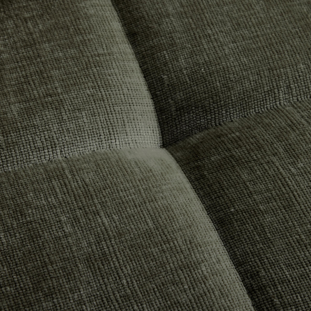 BIG SOFFA i olivgrön  - olivgrön/svart, Modern, trä (246/93/124cm) - MID.YOU