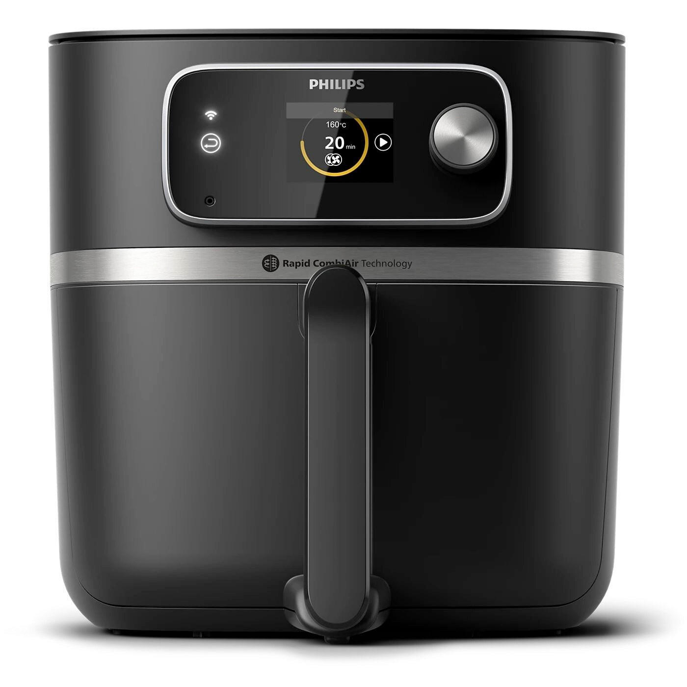 PHILIPS AIRFRYER HD9880/90   - crna, Osnovno, metal/plastika (38.5/43/48.5cm) - Philips