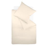 Bettwäsche-Garnitur 200 x 200 200/200 cm  - Creme, Basics, Textil (200/200cm) - Fleuresse