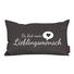 ZIERKISSEN 30/50 cm - Anthrazit, Design, Textil (30/50cm) ZIERKISSEN 30/50 cm - Anthrazit, Design, Textil (30/50cm)