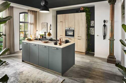 EINBAUKÜCHE   - Design, Holzwerkstoff - Celina