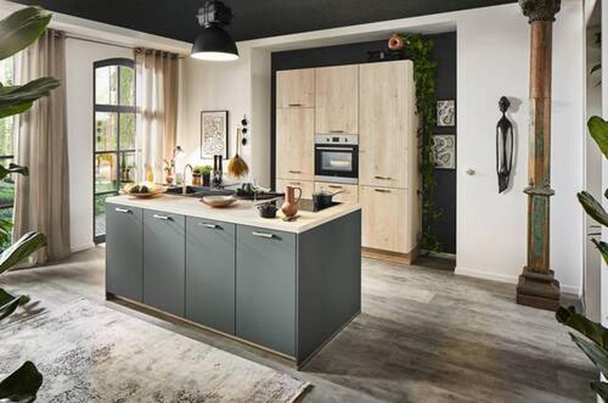 EINBAUKÜCHE   - Design, Holzwerkstoff - Celina