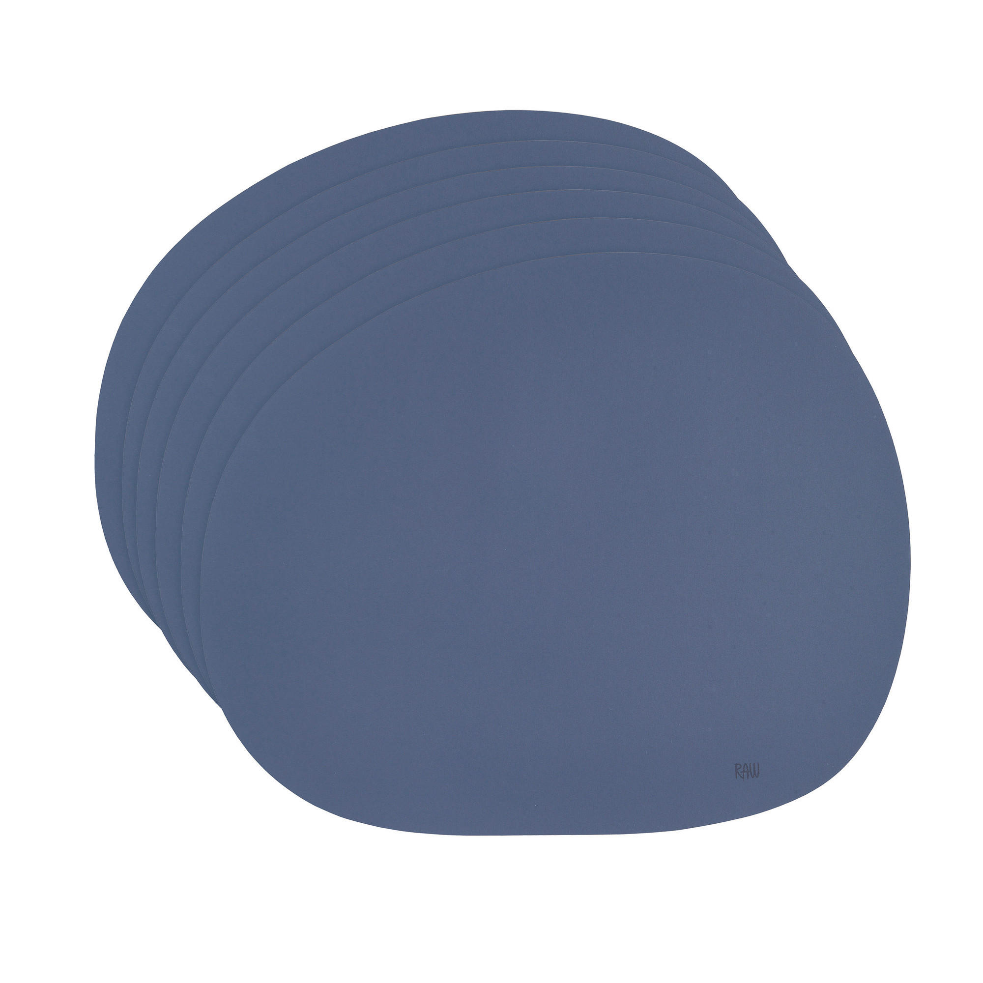 TISCHSET RAW Kunststoff Dunkelblau 33,5/41 cm  - Dunkelblau, Basics, Kunststoff (33,5/41cm) - Aida