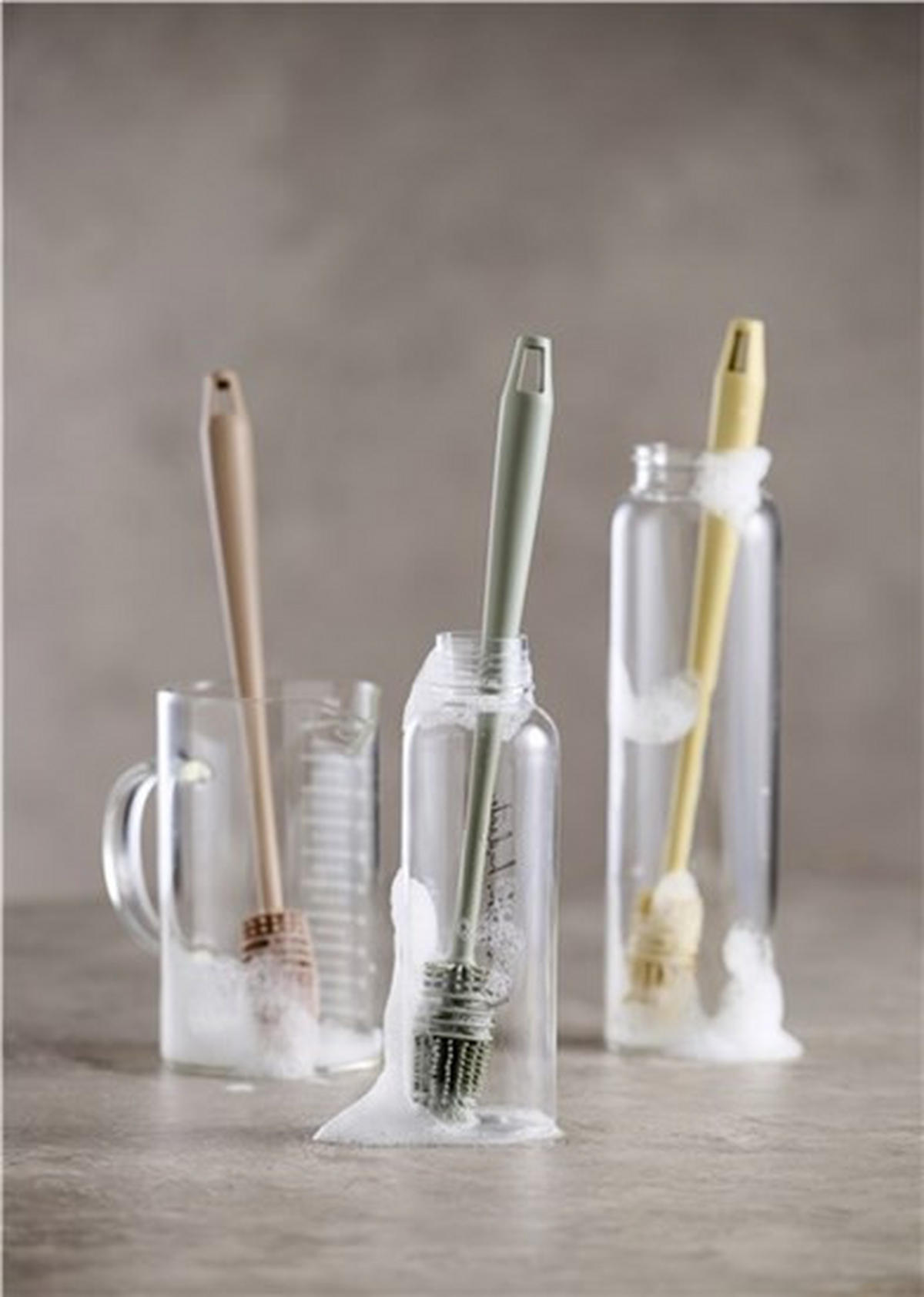 DISKBORSTE - mintgrön/grå, Basics, plast (34cm)