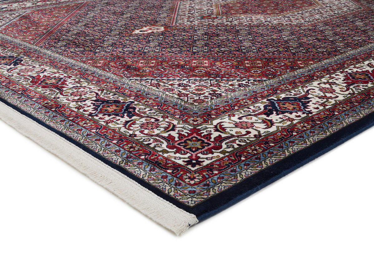 WEBTEPPICH 67/130 cm Mithras Bidjar Blau  - Blau, Design, Textil (67/130cm) - Novel