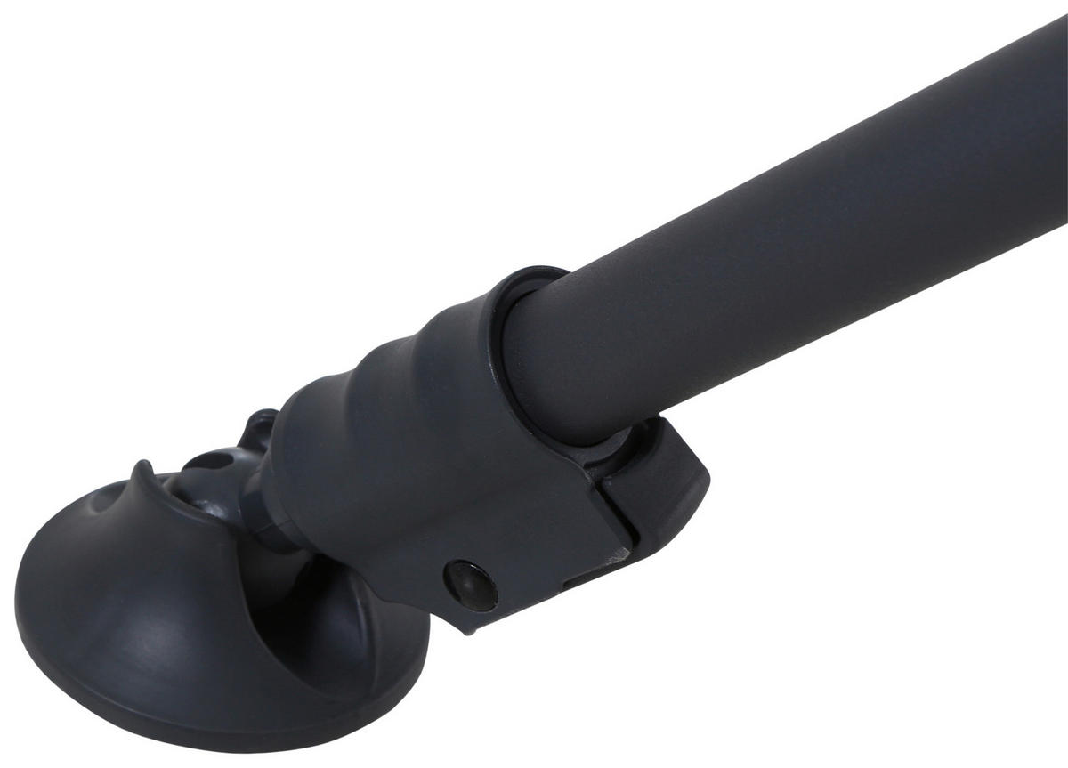 CAMPINGHOCKER in  - Anthrazit/Dunkelblau, KONVENTIONELL, Textil/Metall (66/47/52cm) - Siena Garden