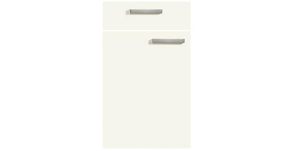 EINBAUKÜCHE - Eichefarben/Weiß, Design, Holzwerkstoff/Kunststoff - Dieter Knoll