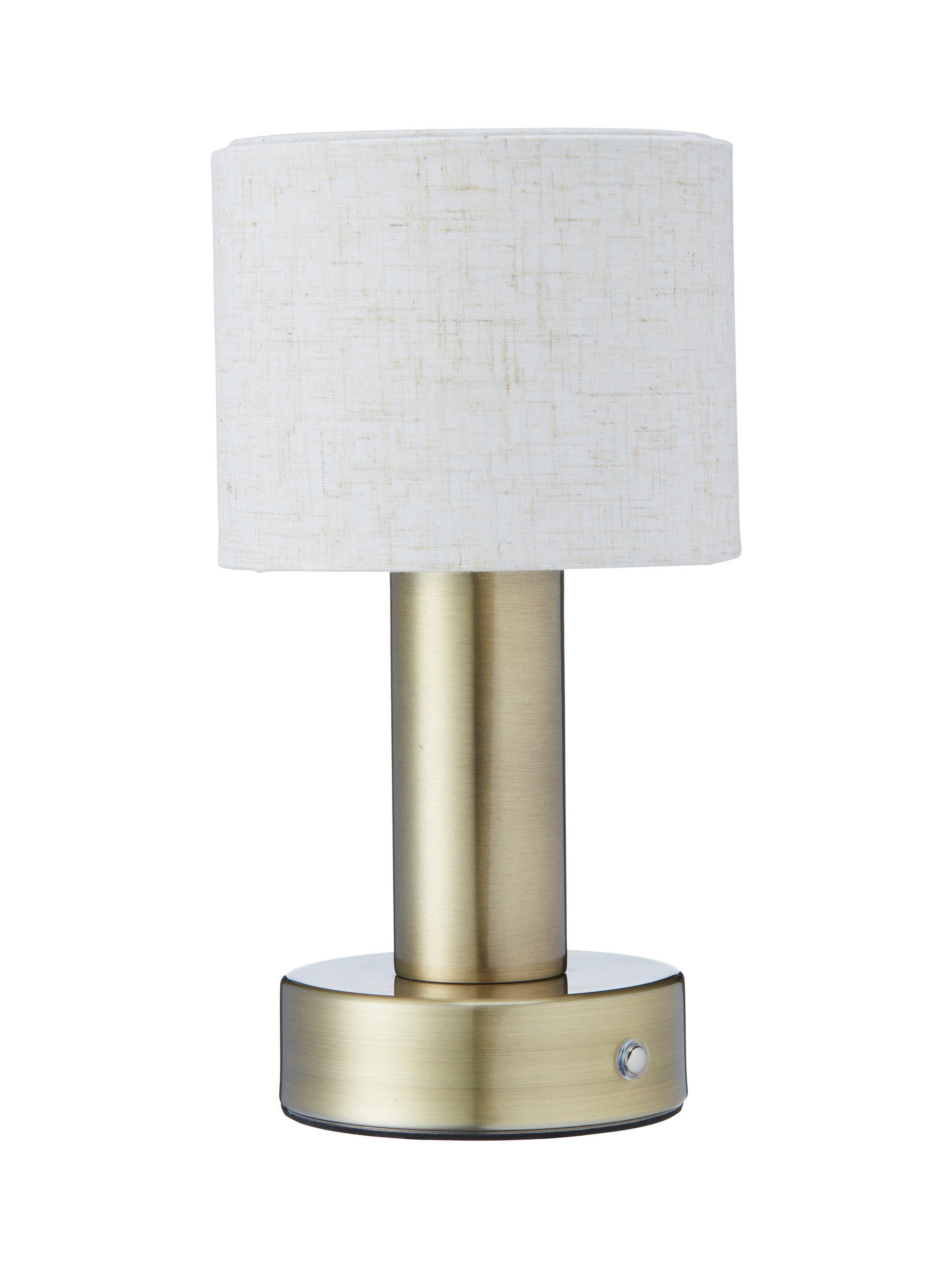 PORTABEL LAMPA PR Home Tiara 10/24 cm   - vit, Modern, metall/textil (10/24cm)
