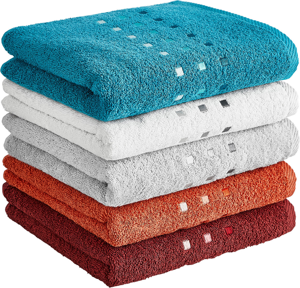 HANDTUCH Quattro Weiß  - Weiß, Basics, Textil (50/100cm) - Esposa