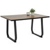 ESSTISCH in Holzwerkstoff 140/90/76 cm  - Anthrazit/Braun, Trend, Holzwerkstoff (140/90/76cm) - Boxxx