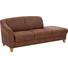 SITZGARNITUR Mikrofaser Braun - Eichefarben/Beige, LIFESTYLE, Holz/Textil (204/81/85cm) - Landscape