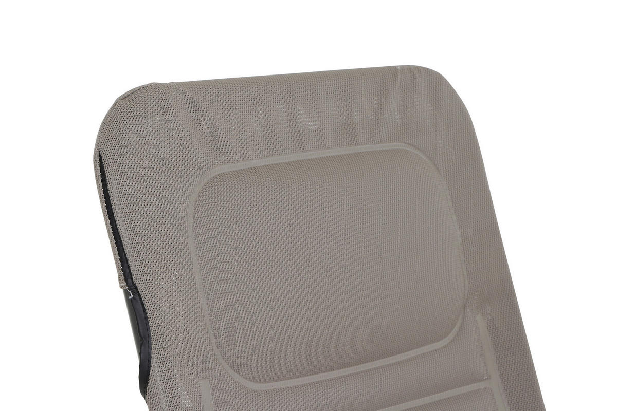 KIPPLIEGE 71/112/150 cm  - Taupe, KONVENTIONELL, Kunststoff/Metall (71/112/150cm) - Siena Garden