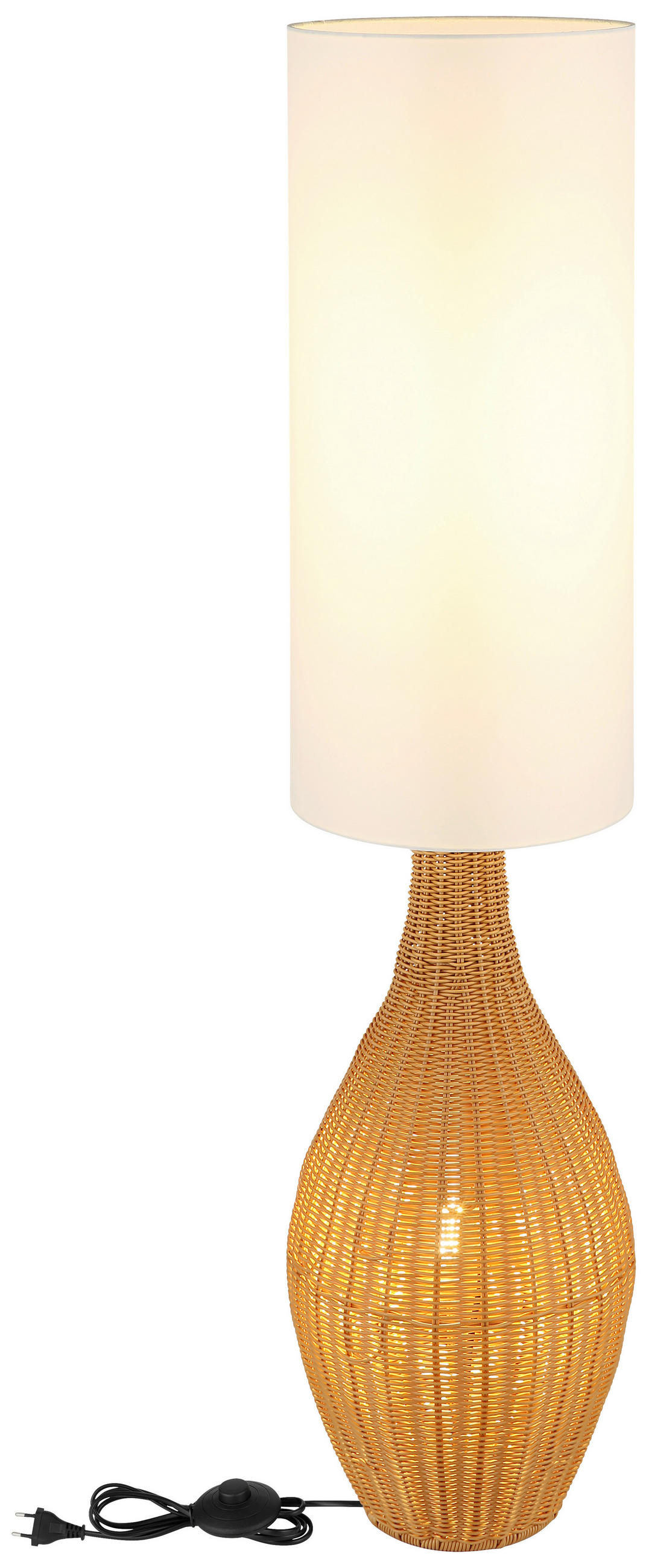 Novel Stehleuchte Braun 125 cm