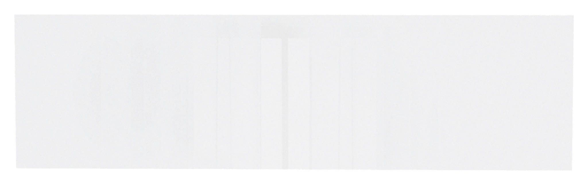 FRONTPANEEL   - Weiss Hochglanz, Konventionell, Holzwerkstoff (114/32cm) - Hom`in