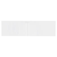 FRONTPANEEL   - Weiss Hochglanz, Konventionell, Holzwerkstoff (114/32cm) - Hom`in