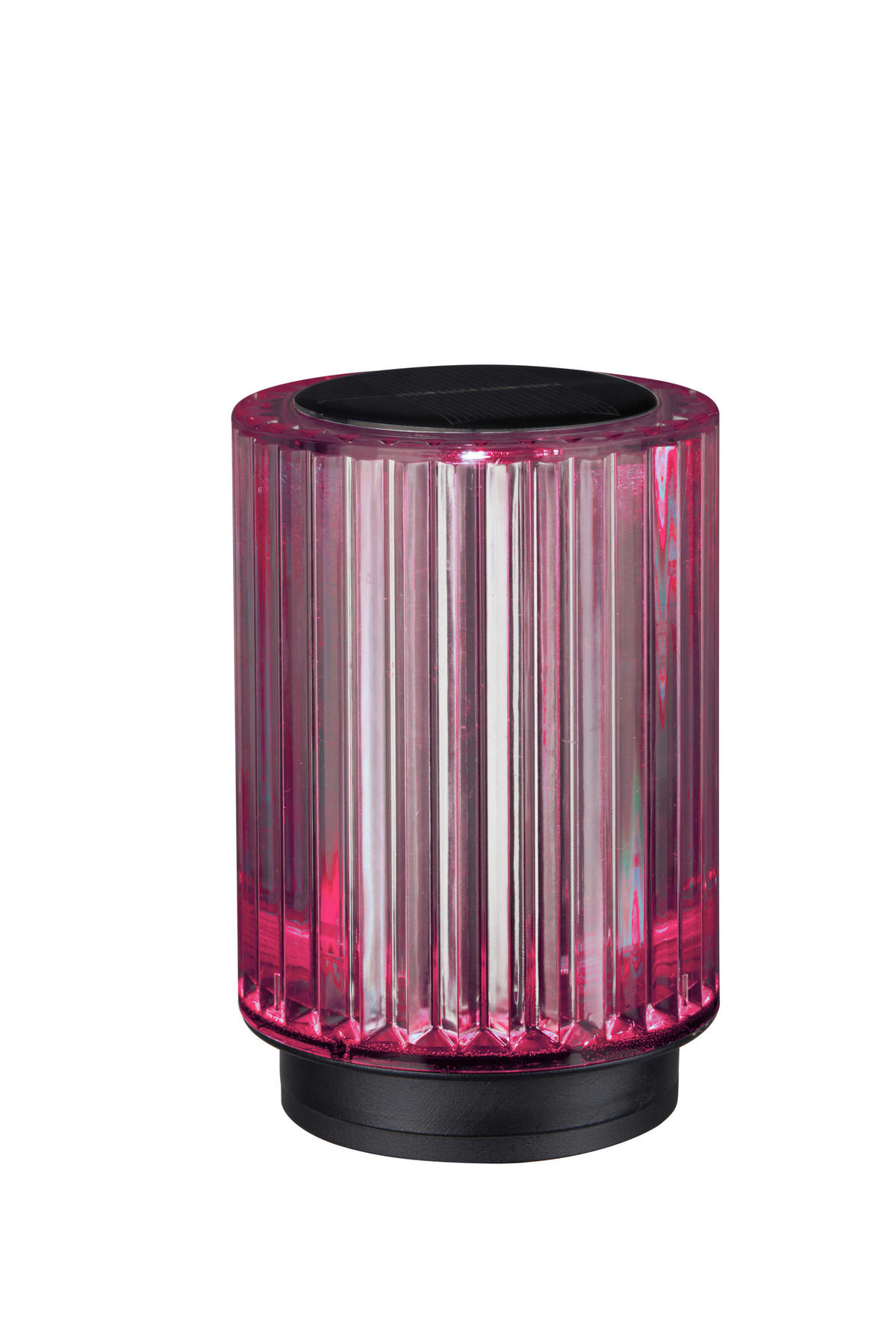 SOLCELLSLAMPA 8,5/12 cm   - svart/transparent, Lifestyle, plast (8,5/12cm) - Ambia Garden