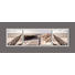 Landschaft & Natur ALUMINIUMBILD - Multicolor, Basics, Glas/Holz (50/125cm) - EUROGRAPHICS