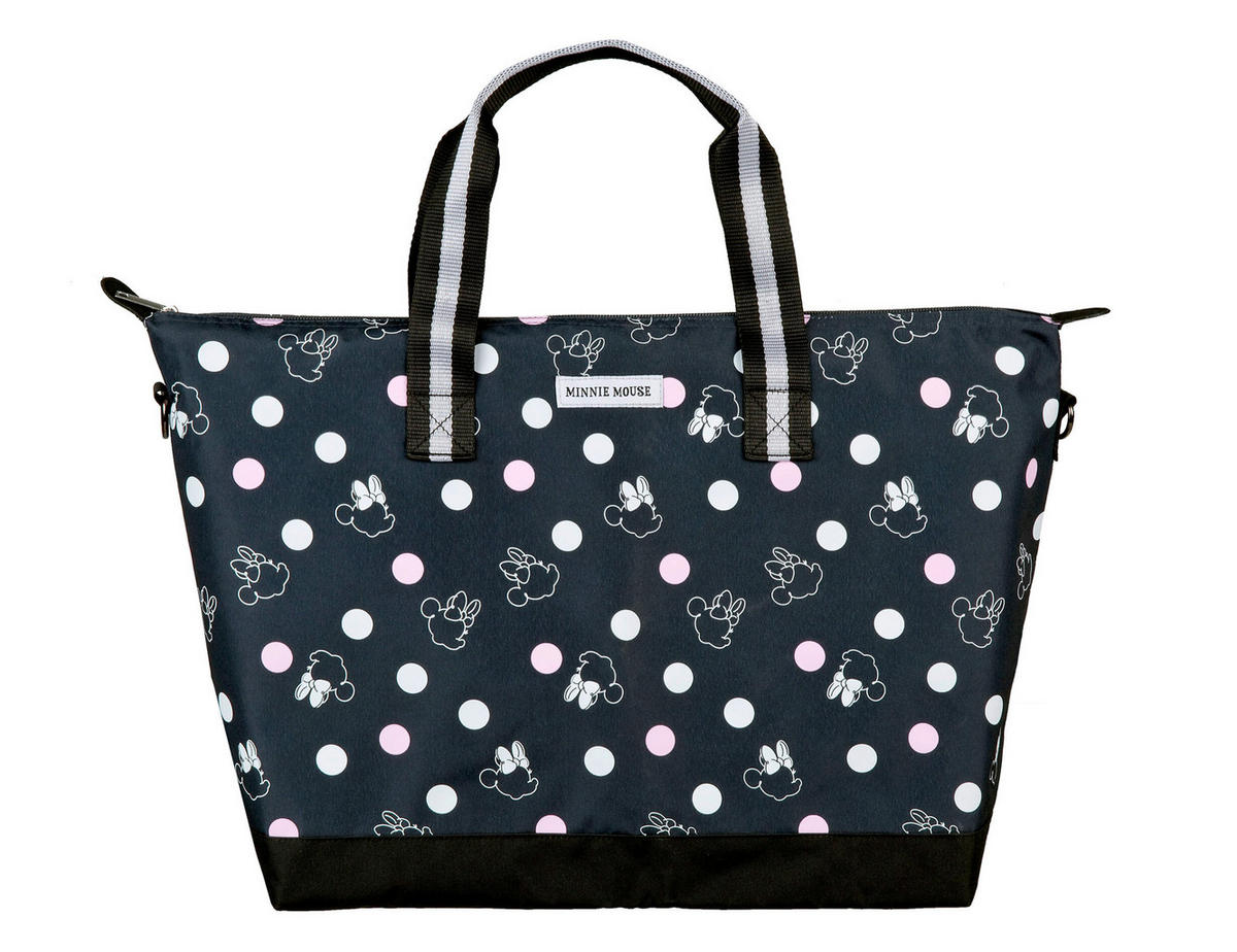 WEEKENDER Minnie Mouse  - Hellrosa/Schwarz, Basics, Textil (40/36/18cm) - Disney