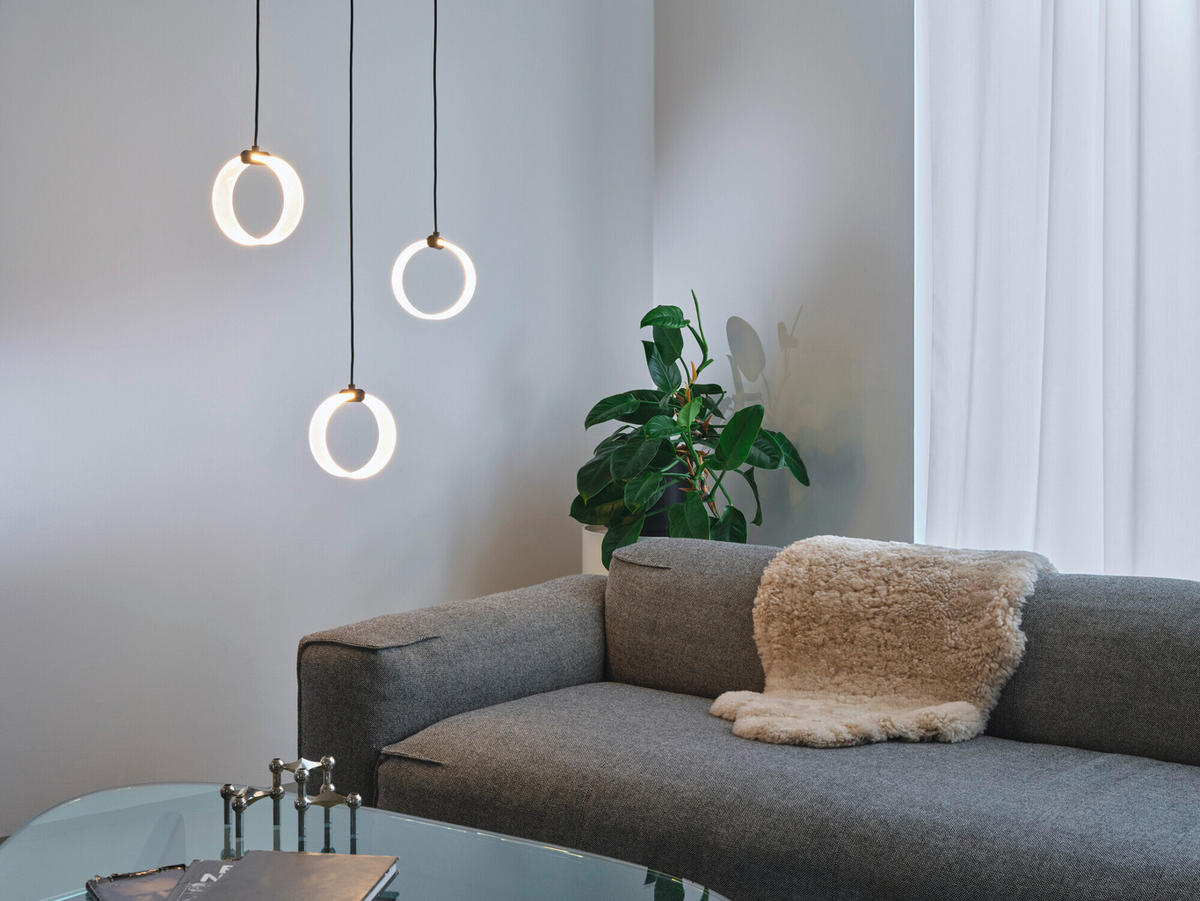LED-PENDELLEUCHTE 66/5,2/121 cm  - Schwarz, Design, Kunststoff (66/5,2/121cm) - Ledvance