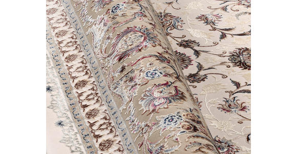 WEBTEPPICH 200/200 cm Pangäa Creme, Beige quadratisch  - Beige/Creme, Design, Textil (200/200cm) - Dieter Knoll