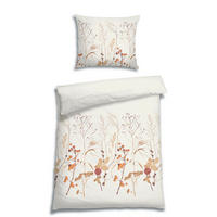 BETTWÄSCHE 2-teilig Flanell 140/200 cm  - Beige, Basics, Textil (140/200cm) - Florella