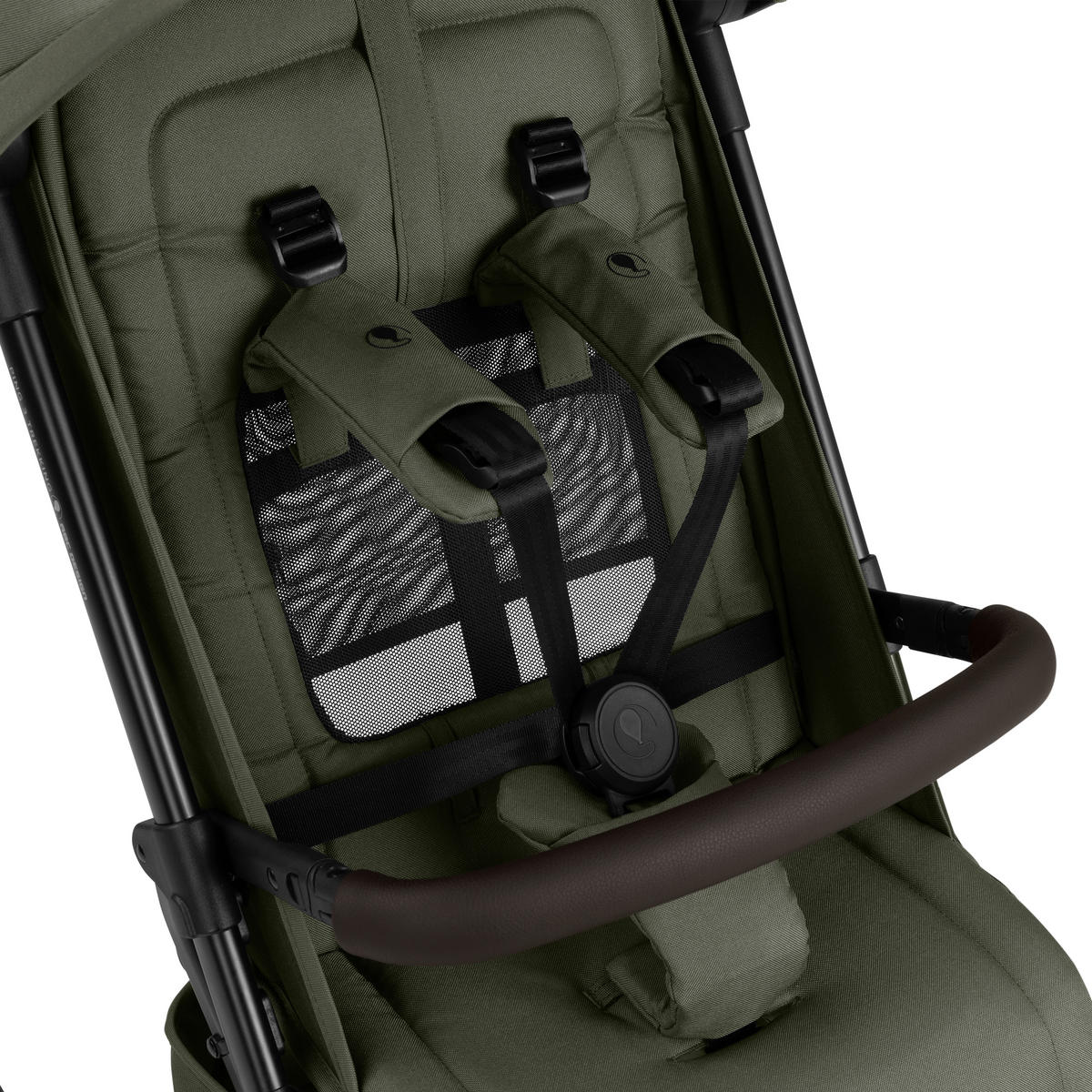 BUGGY Ping 3 Trekking  - Schwarz/Olivgrün, Basics, Textil/Metall (50,5/108/81cm) - ABC Design
