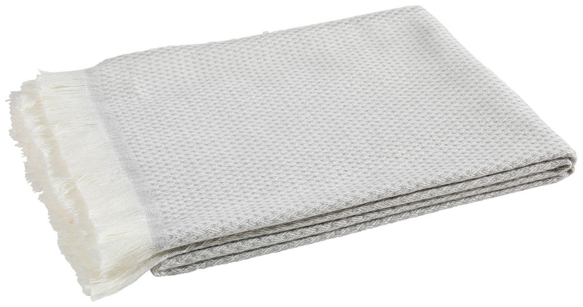 WOHNDECKE 130/170 cm  - Silberfarben, Basics, Textil (130/170cm) - Novel