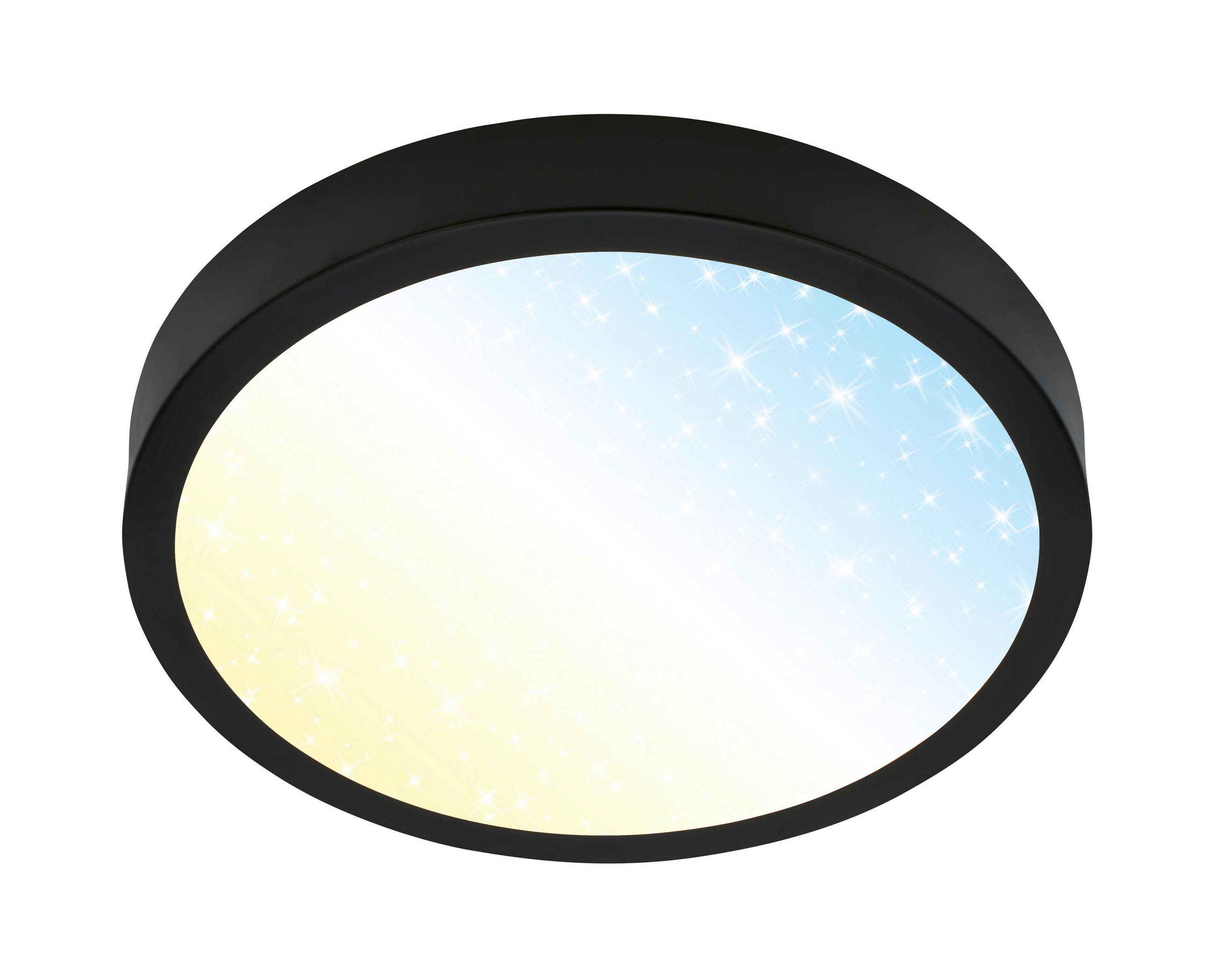 STROPNA LED-SVETILKA  Runa 18 W/2000 lm/2700-6500 K/230 V/ - črna, Basics, kovina/umetna masa (28/4cm)