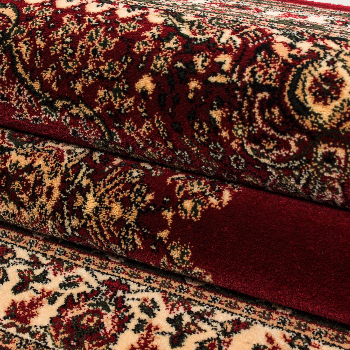 VÄVD MATTA 240/340 cm Marrakesh  - röd/multicolor, Klassisk, textil (240/340cm) - Novel