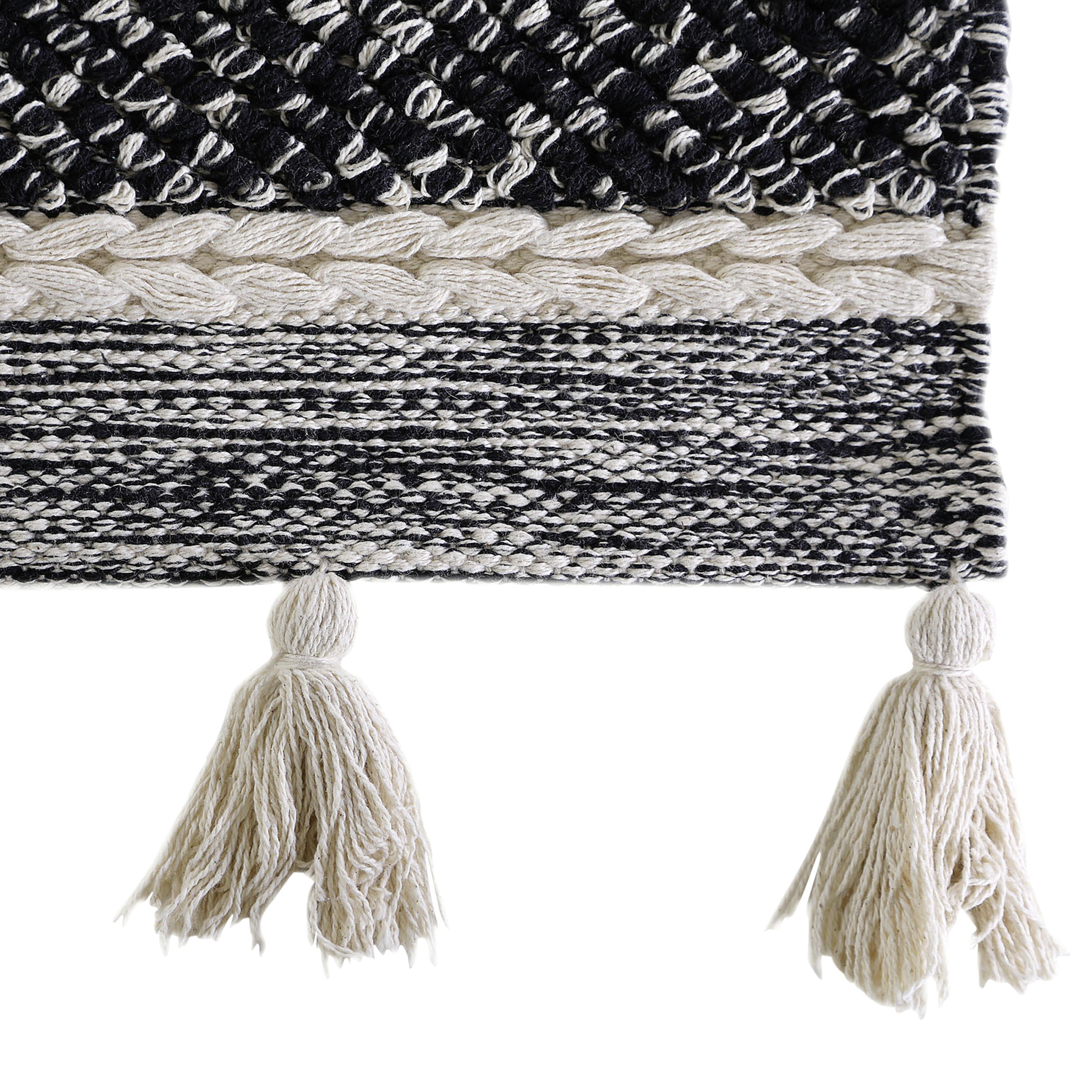 TEPPICH 230/160 cm - Beige/Hellgrau, Trend, Textil (230/160cm)