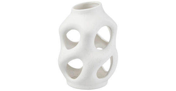 VASE 23 cm  - Weiß, Trend, Keramik (15,8/23cm) - Ambia Home