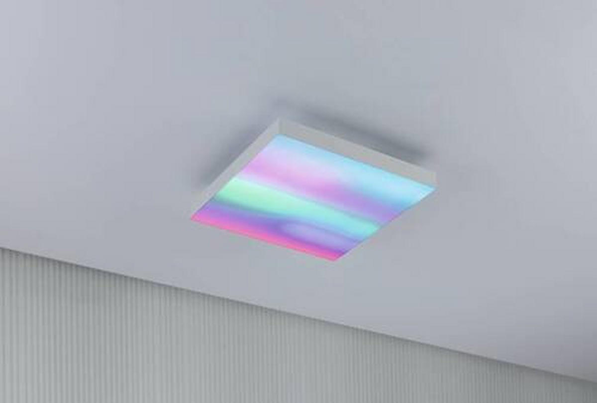 LED-PANEEL  - Weiß, Basics, Metall (29,5/29,5cm) - Paulmann