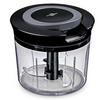 UNIVERSALZERKLEINERER TURBO  - Transparent/Schwarz, Basics, Kunststoff (14,8cm) - KÜCHENPROFI