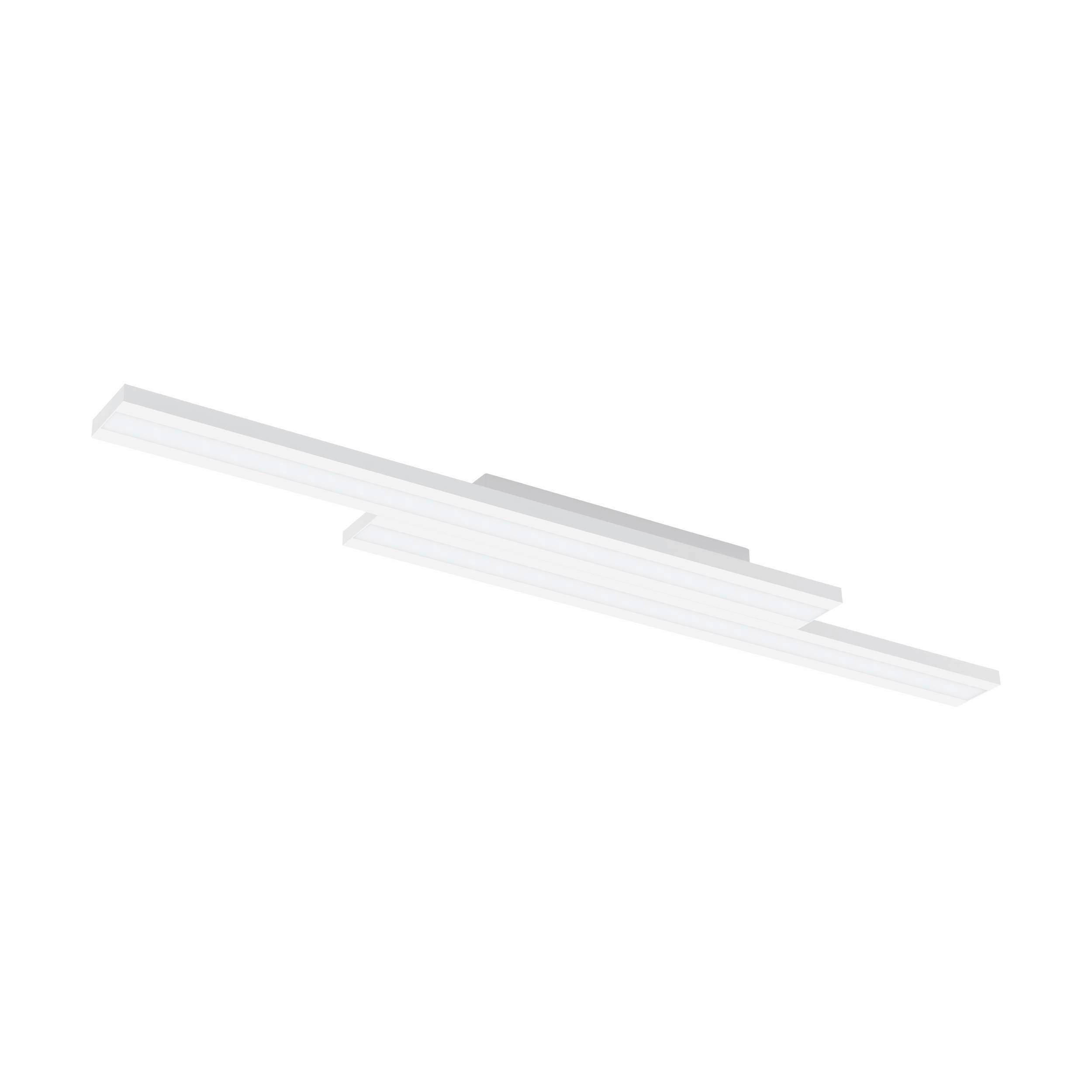 TAKLAMPA Saliteras-Z 10,2 W 116/16/5 cm  - vit, Design, metall/plast (116/16/5cm) - Eglo