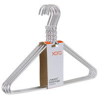 KLEIDERBÜGELSET Metall  - Silberfarben, Design, Metall (40,5/27cm) - Xora
