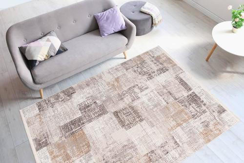 VINTAGE KOBEREC, 80/150 cm, šedá, barvy stříbra - šedá/barvy stříbra, Design, textil (80/150cm)