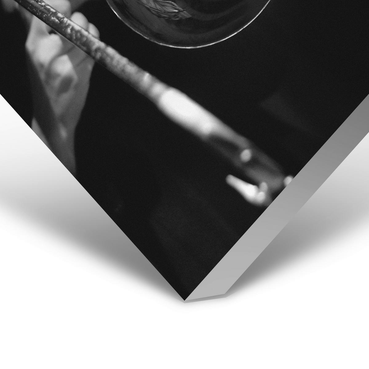 BILD Musik 74/74 cm  - Schwarz/Grau, Design, Holz/Kunststoff (74/74cm)