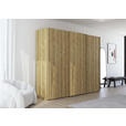 SCHWEBETÜRENSCHRANK 270/223/68 cm 3-türig Eichefarben  - Eichefarben, Design, Holz/Holzwerkstoff (270/223/68cm) - Novel