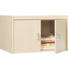 AUFSATZSCHRANK 72/43/54 cm Ahornfarben - Silberfarben/Ahornfarben, Design, Kunststoff (72/43/54cm) - CS SCHMAL