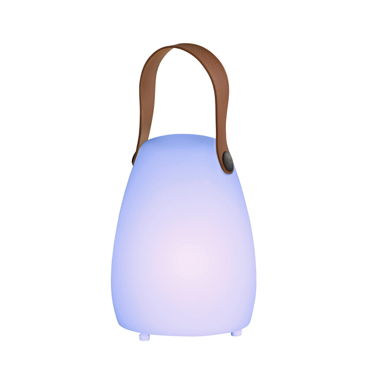 AKKU-TISCHLEUCHTE 12/16 cm  - Weiß, KONVENTIONELL, Kunststoff (12/16cm)