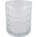 KERZENHALTER - Klar, Basics, Glas (10/12cm) - Ambia Home