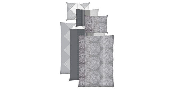 BETTWÄSCHE Plüsch 140/200 cm - Grau, Basics, Textil (140/200cm) - Boxxx