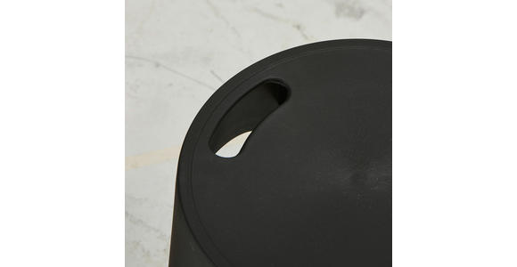 STAPELHOCKER Schwarz  - Schwarz, Basics, Kunststoff (28/46/28cm) - Carryhome