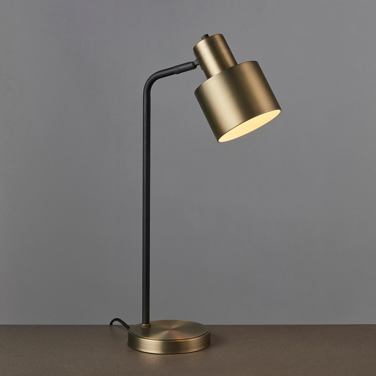 TISCHLEUCHTE 16/26,5/28,5 cm   - Weiß/Nickelfarben, KONVENTIONELL, Metall (16/26,5/28,5cm) - ENDON