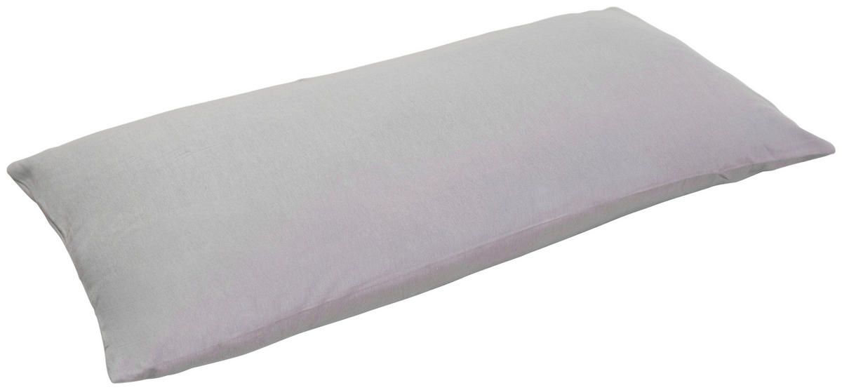 POLSTERBEZUG COMFORT,DOWN LUXE 80/40 cm  - Schieferfarben, Basics, Textil (80/40cm) - Tempur