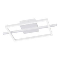 LED-DECKENLEUCHTE 40/20/6,5 cm   - Weiß, Basics, Kunststoff/Metall (40/20/6,5cm)