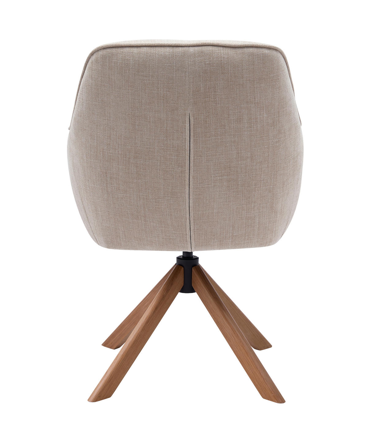 ARMLEHNSTUHL-SET 2 Stück  in Chenille  - Beige/Creme, MODERN, Holz/Textil (59/87/65cm) - Livetastic