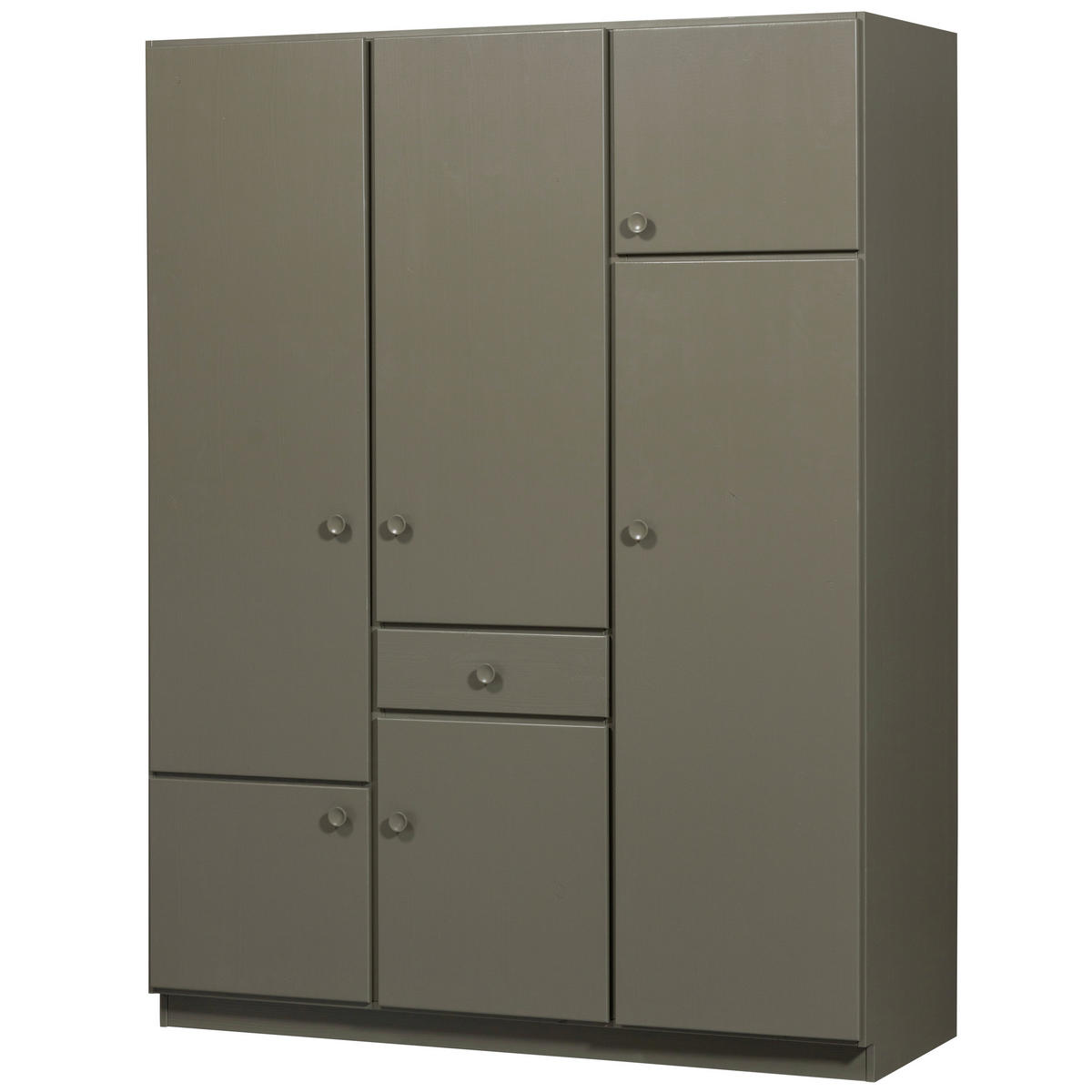 GARDEROBENSCHRANK Alfie  in 160/210/60 cm  - Grün, Design, Holz (160/210/60cm) - Livetastic